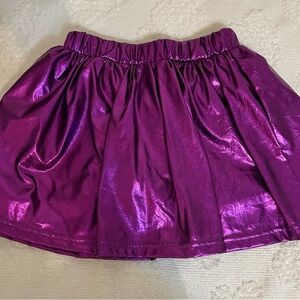 Shiny Purple Skirt